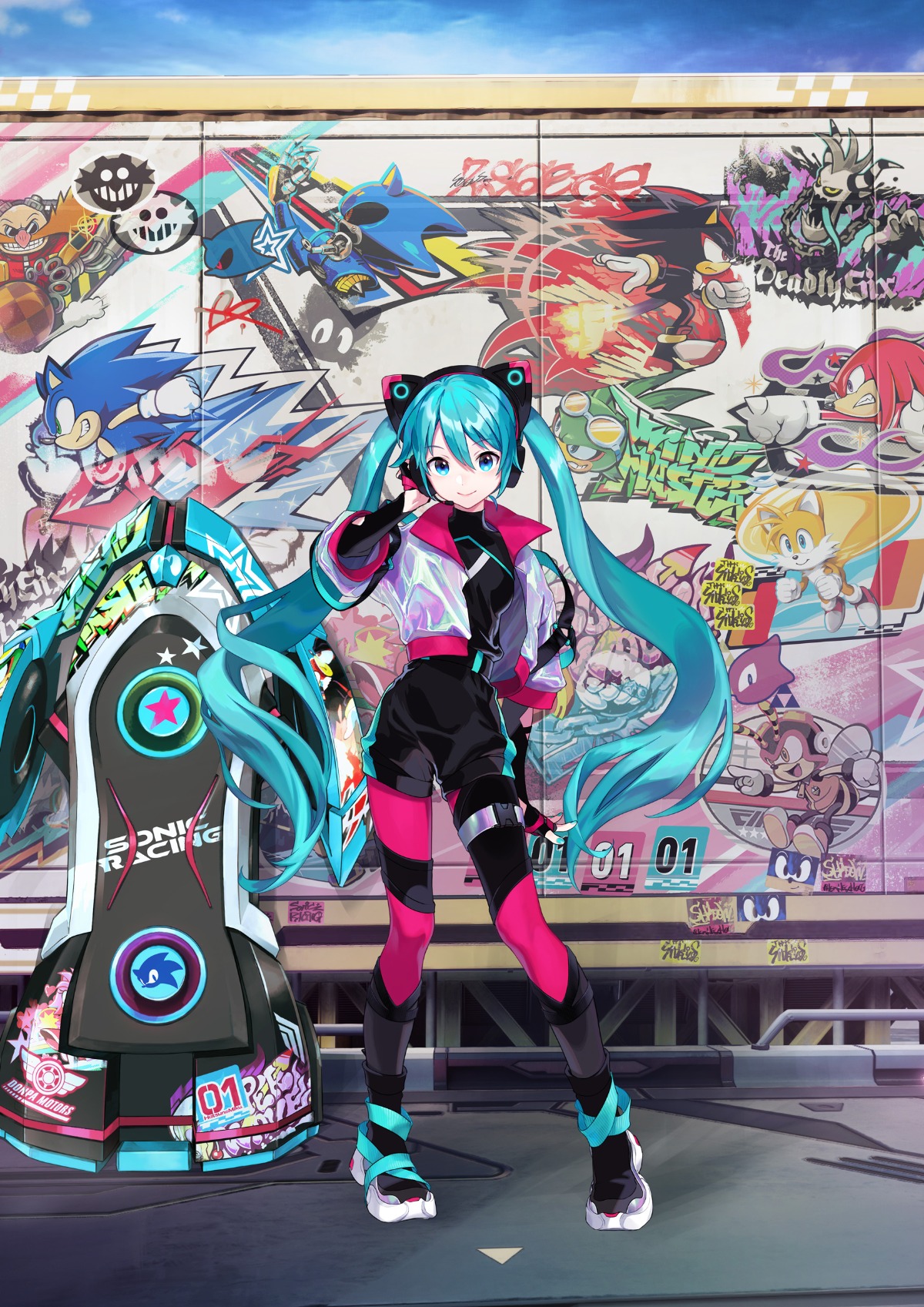初音ミクとソニックがコラボ　楽曲も公開