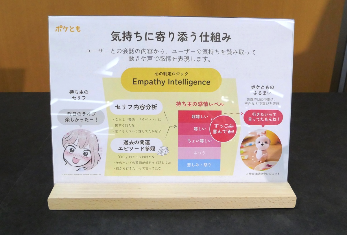 対話AIキャラクター『ポケとも』