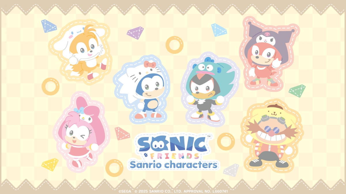 「SONIC & FRIENDS」とサンリオがコラボ