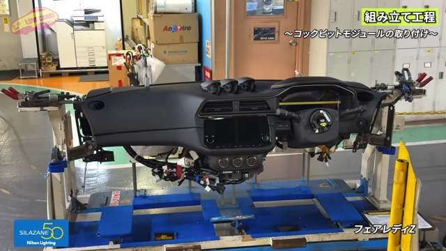 日産GT-Rの生産ライン