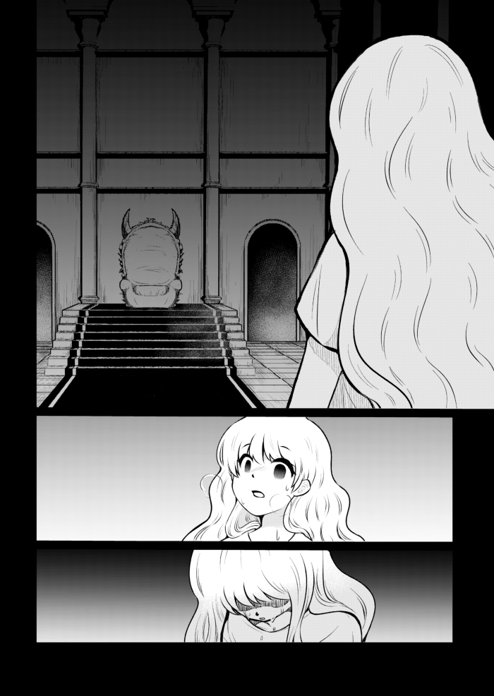 【漫画】魔王×少女の日常漫画にほっこりの画像