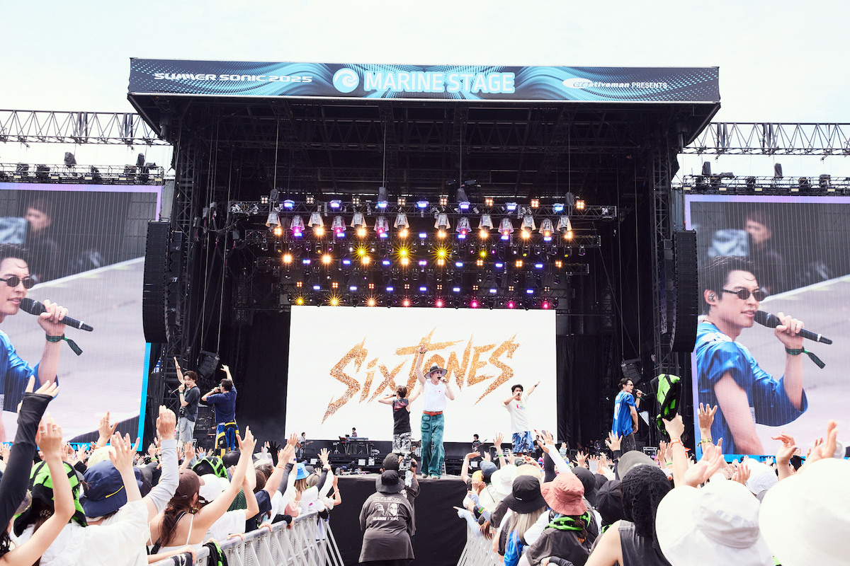 SixTONES（© SUMMER SONIC All Copyrights Reserved.）
