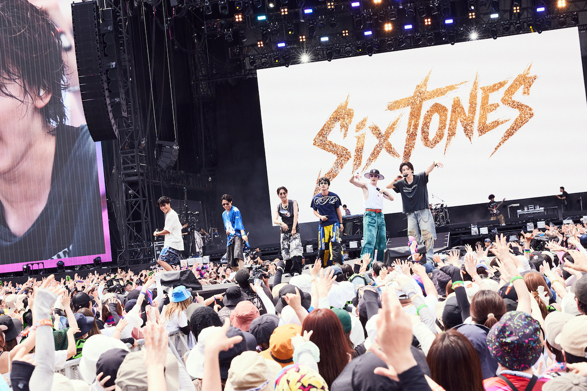 SixTONES、フェスで証明した確固たる実力
