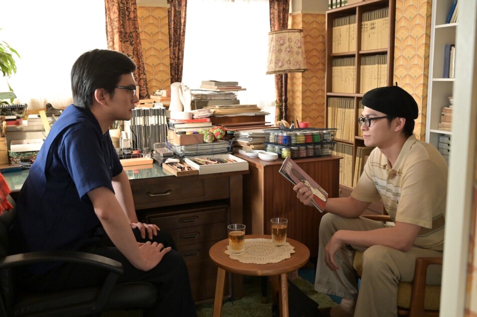 『あんぱん』第114話、手嶌治虫が柳井家に