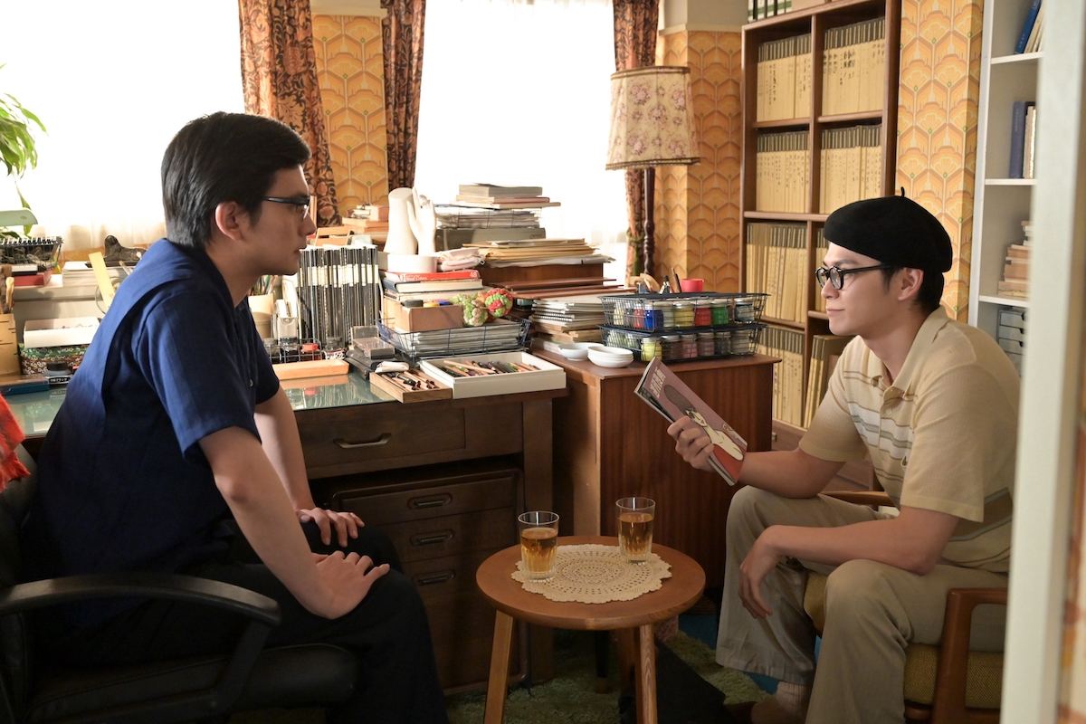 『あんぱん』第114話、手嶌治虫が柳井家に