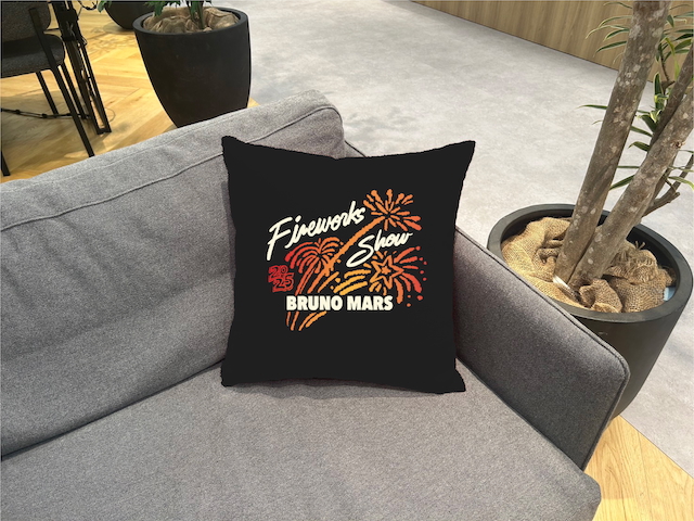 『Bruno Mars Fireworks Show』クッション