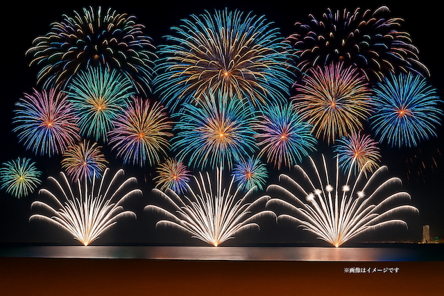 埼玉スタジアム2002 花火イメージ