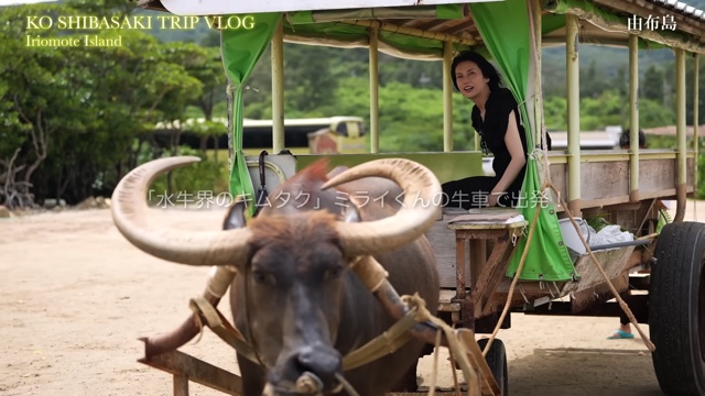 西表島を満喫する柴咲コウ