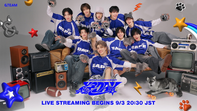 &TEAM、3周年記念イベント無料生配信