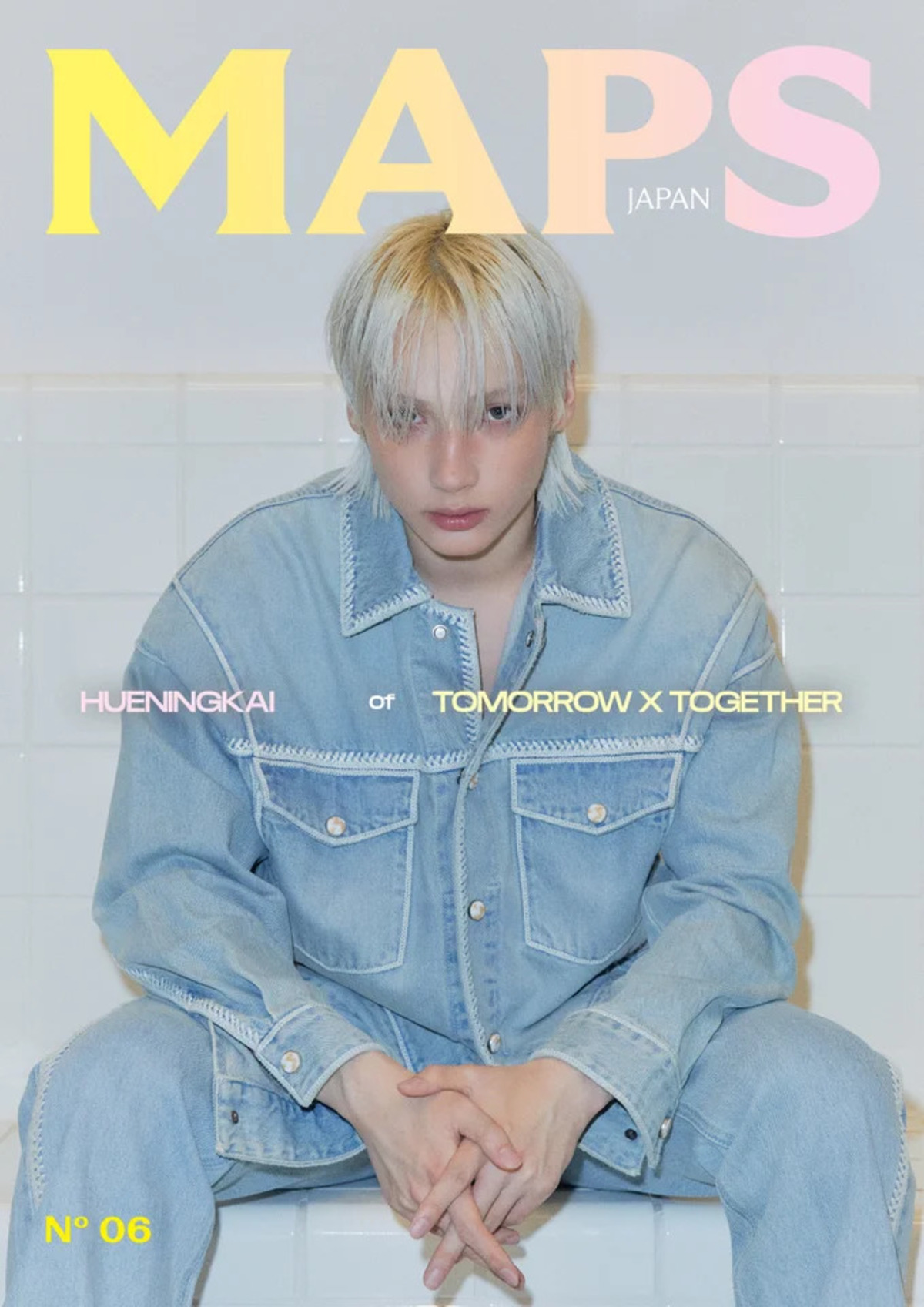 HUENINGKAIが表紙を飾る『MAPS JAPAN』No.6