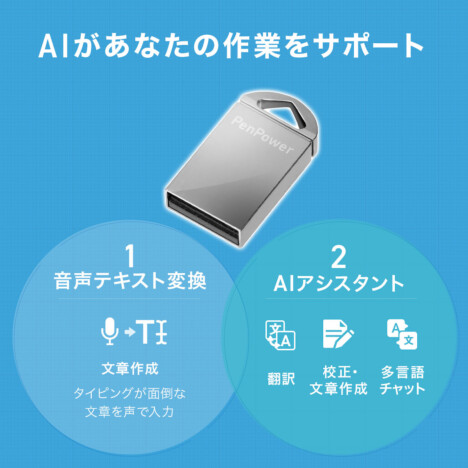 AIボイスライター『600-AIUSB』