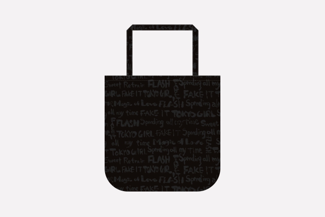 naotte × Perfume Closet Sheer Bag /Black naotte × Perfume Closet Sheer Bag /Black