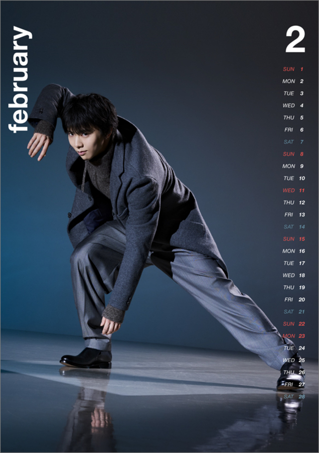 羽生結弦,『2026年版羽生結弦カレンダー』の画像