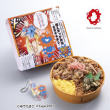 キン肉マンとミャクミャクのコラボ弁当 の画像