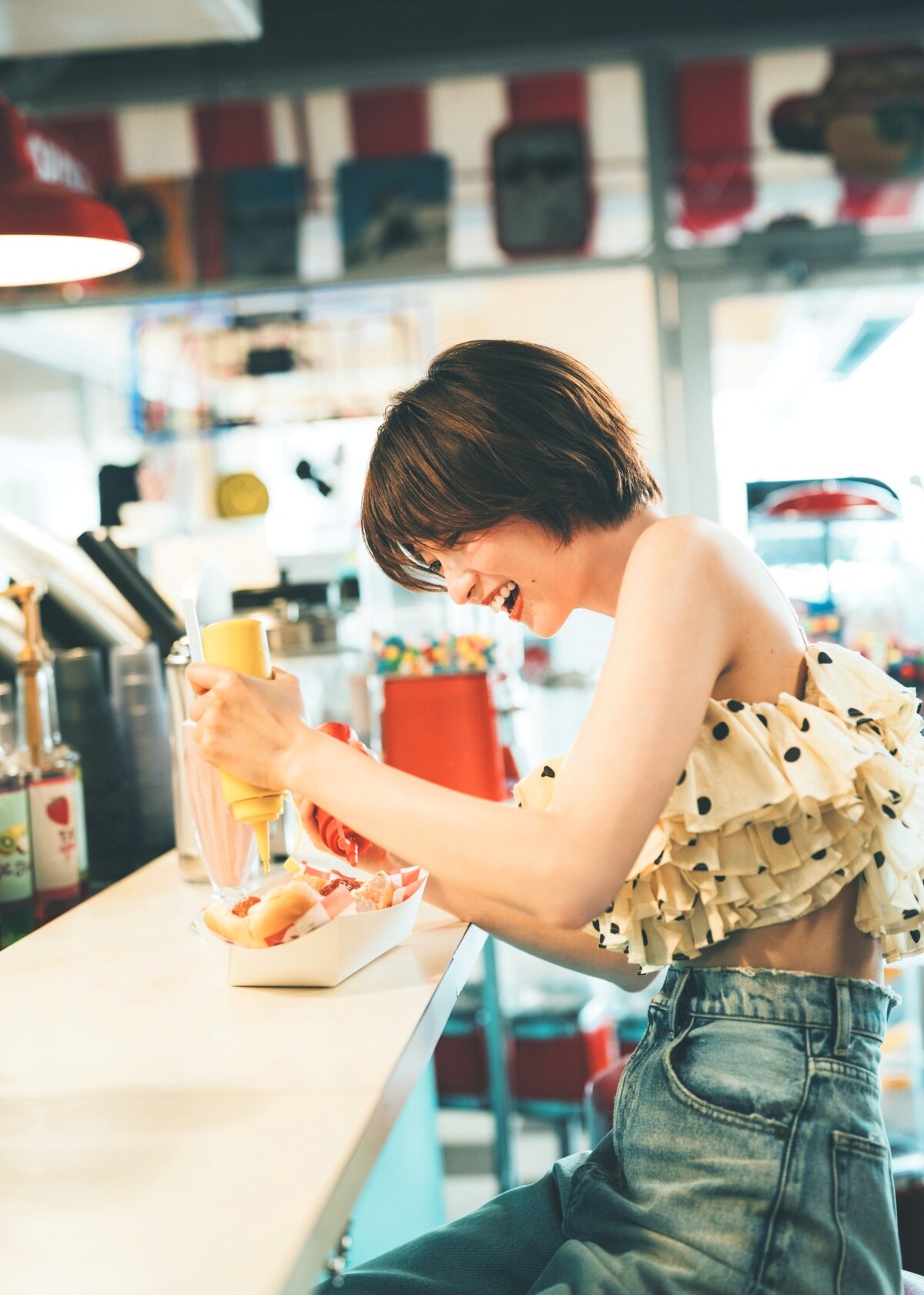 岡崎紗絵2nd写真集『Lupinus』表紙発表の画像