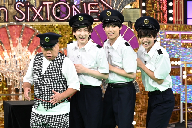 9月7日放送『Golden SixTONES』場面写真