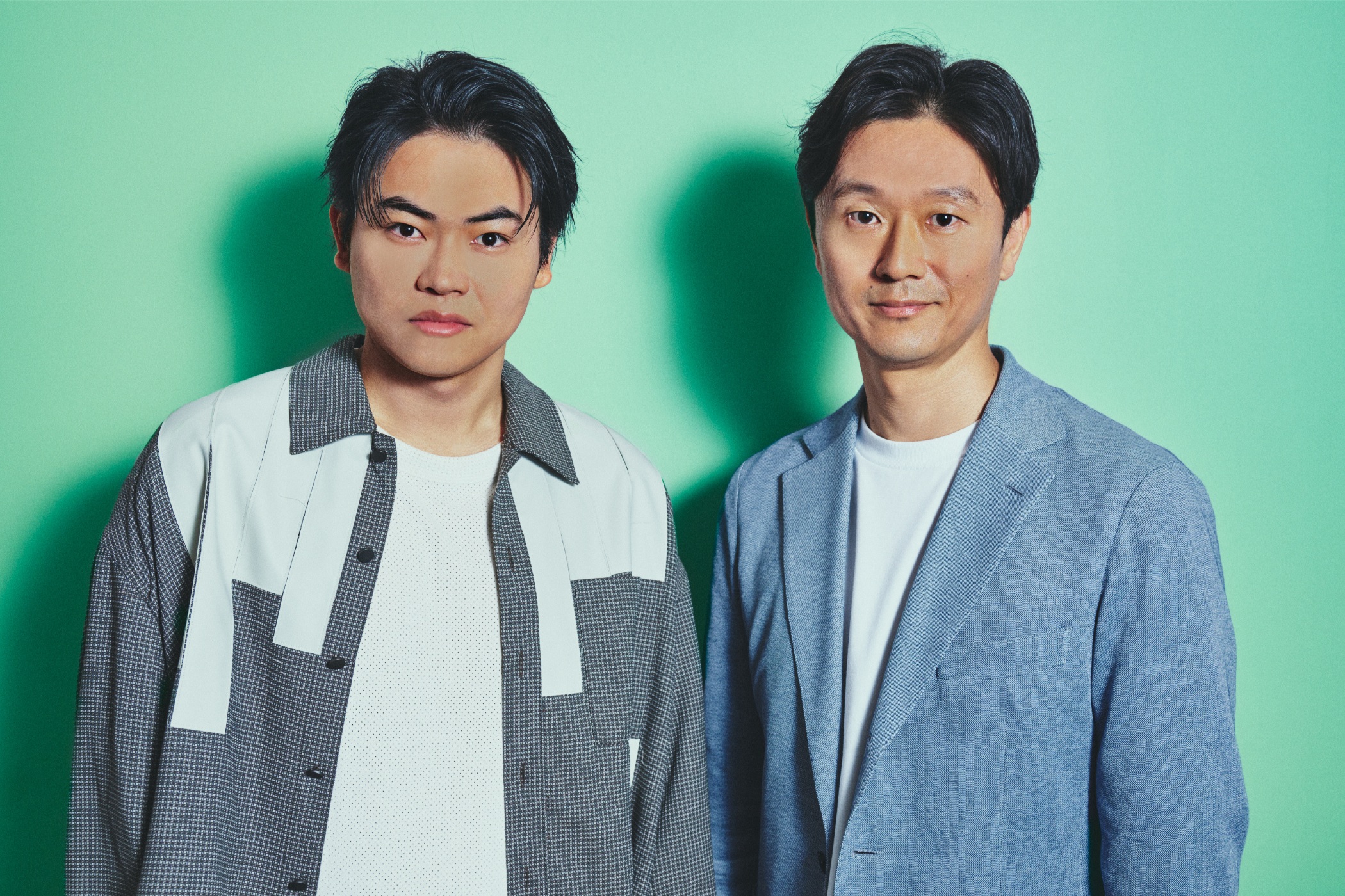 俳優・菅生新樹×思考の整理家・鈴木進介の画像