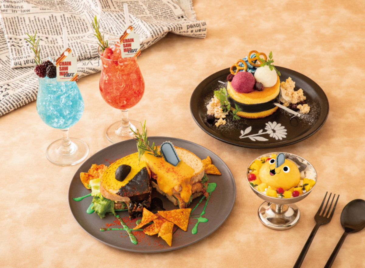 『チェンソーマン レゼ篇』記念テーマカフェの画像