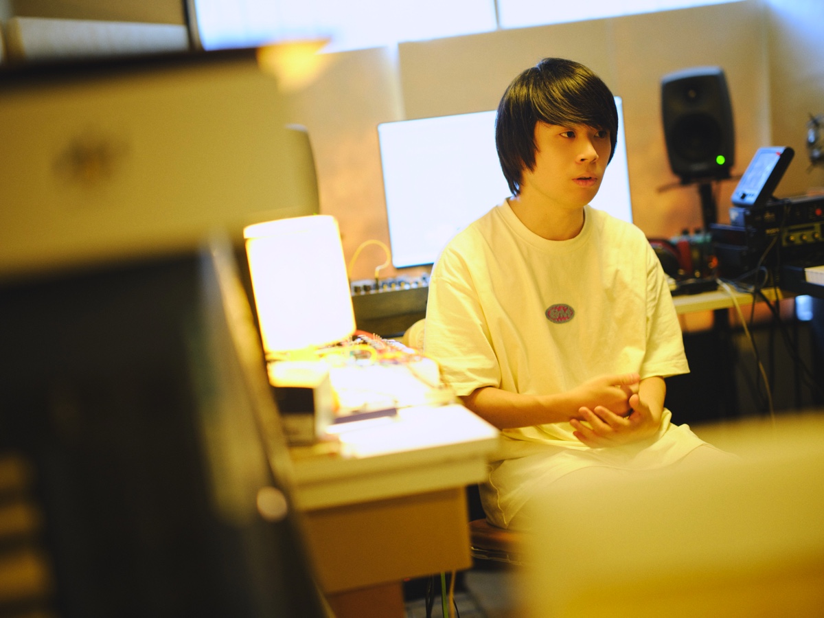 柴田碧（撮影＝稲垣謙一）