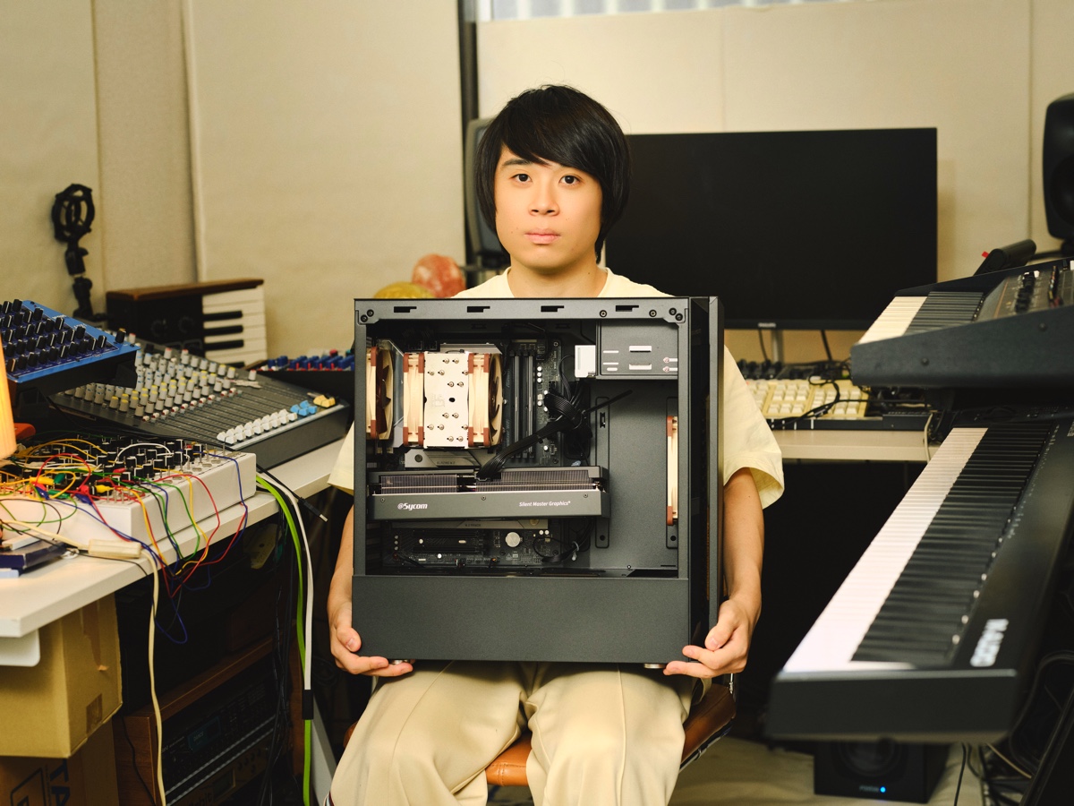 柴田碧（撮影＝稲垣謙一）