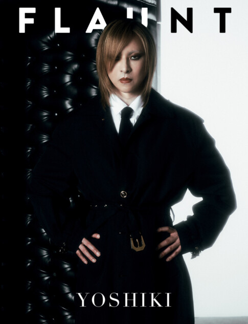 YOSHIKI『Flaunt Magazine』表紙に