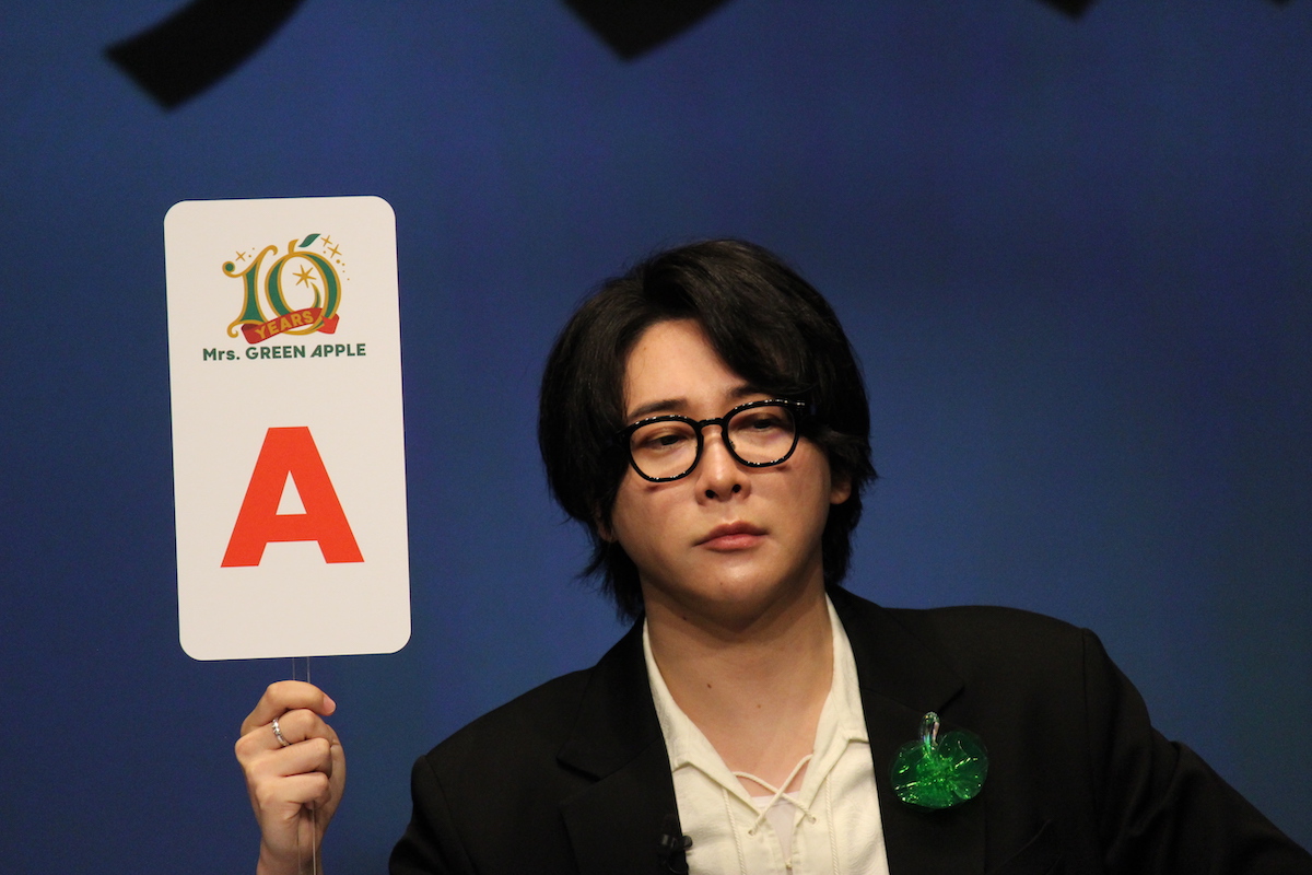 Mrs. GREEN APPLE（撮影＝渡辺彰浩）