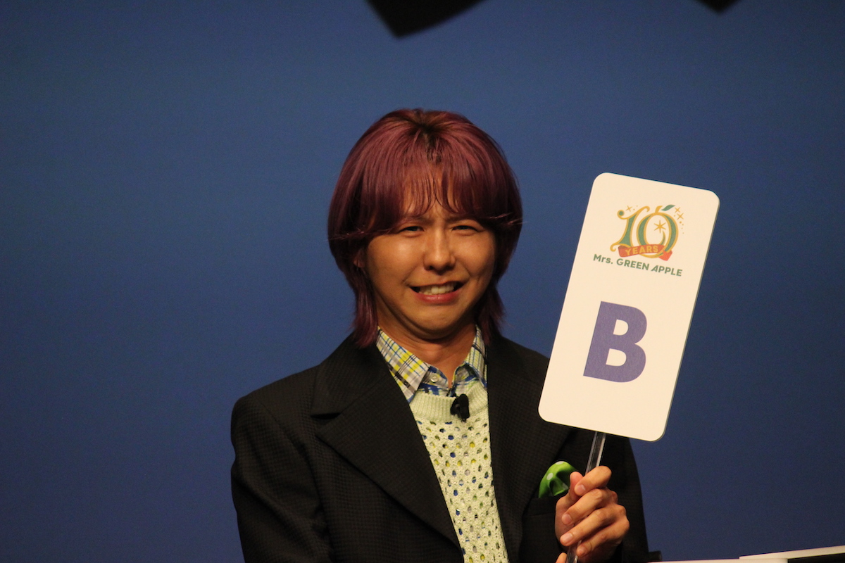 Mrs. GREEN APPLE（撮影＝渡辺彰浩）