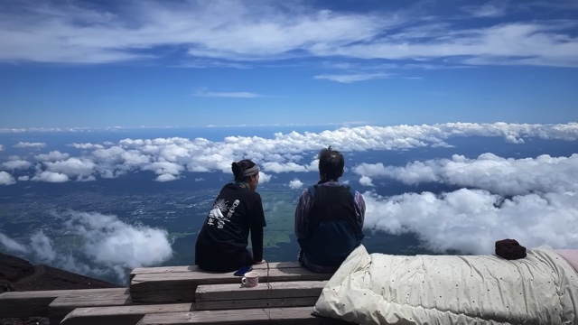 旅系YouTuberが公開した富士山9合目にある山小屋の舞台裏