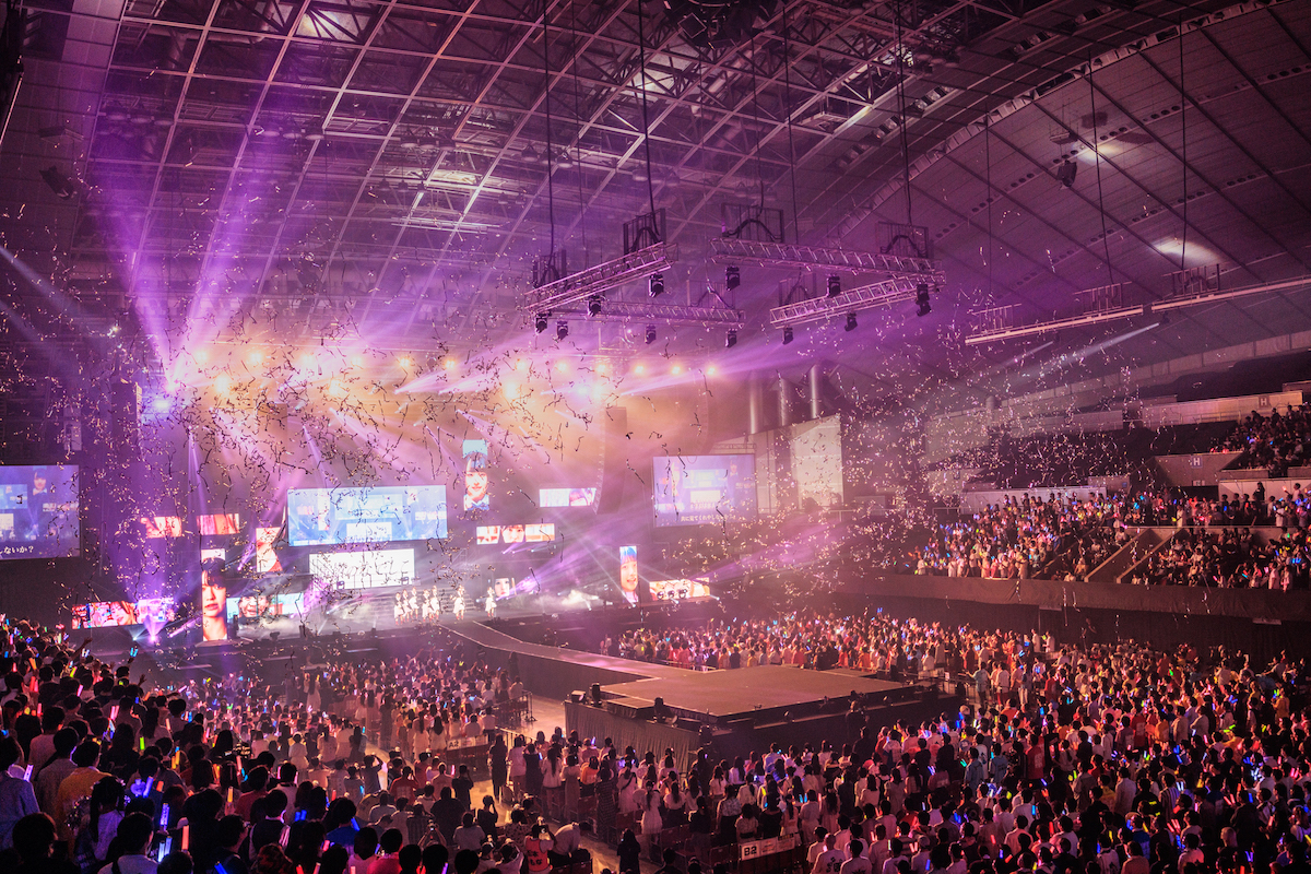 『高嶺のなでしこ 3rd ANNIVERSARY CONCERT 「A Wonderful Encounter」』（撮影＝林晋介／原田圭介）