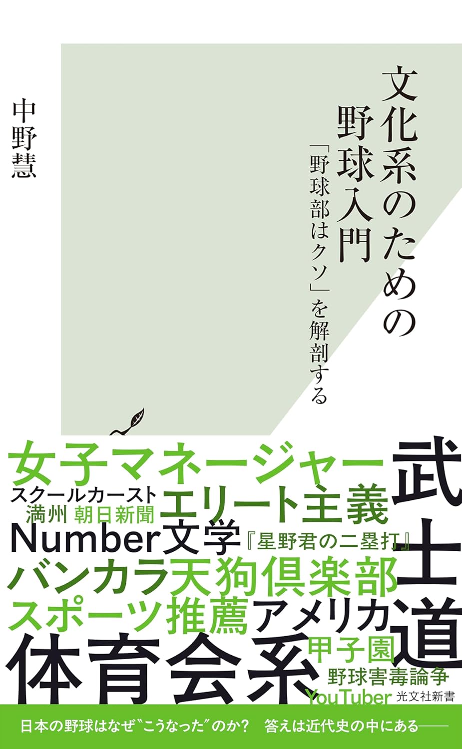 なぜ野球は特権的な地位を占めている？