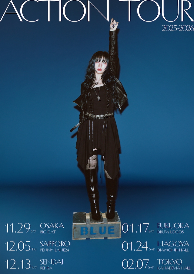 『ACTION TOUR 2025-2026』国内公演告知画像