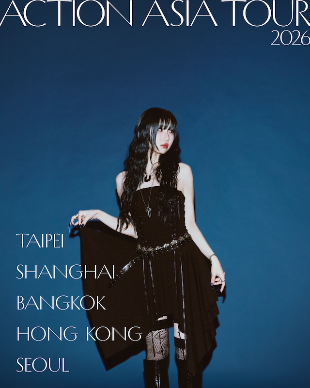 『ACTION ASIA TOUR 2026』（海外公演）告知画像