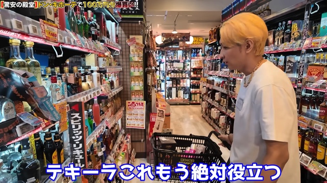 『MEGAドン・キホーテ』で買い物をするヒカル