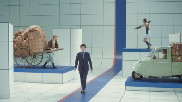 佐川急便の新テレビCM『今日も、SAGAWAがいます。』篇より