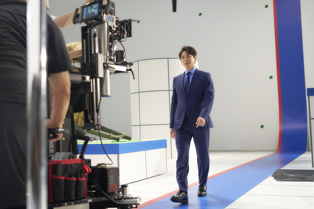 佐川急便の新テレビCM『今日も、SAGAWAがいます。』篇 メイキング写真