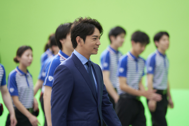 佐川急便の新テレビCM『今日も、SAGAWAがいます。』篇 メイキング写真