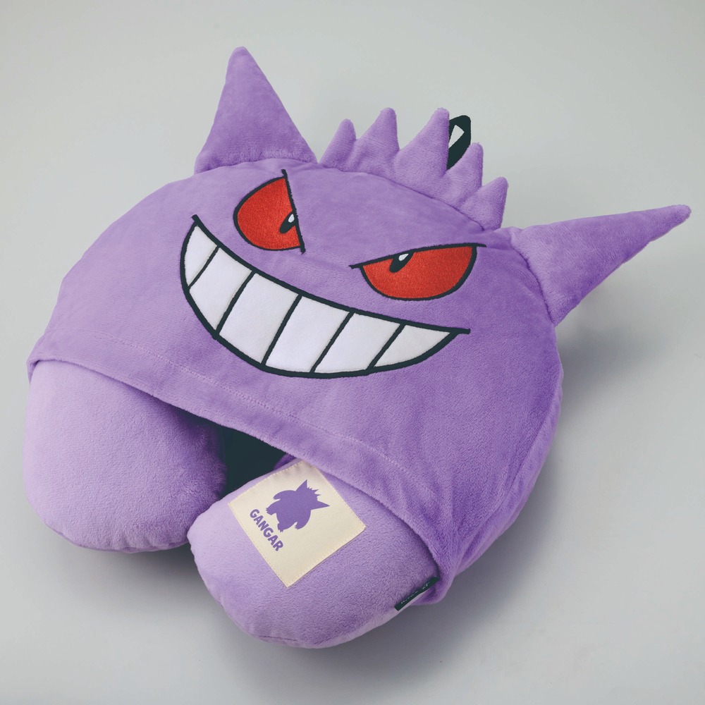 フード付きネックピロー