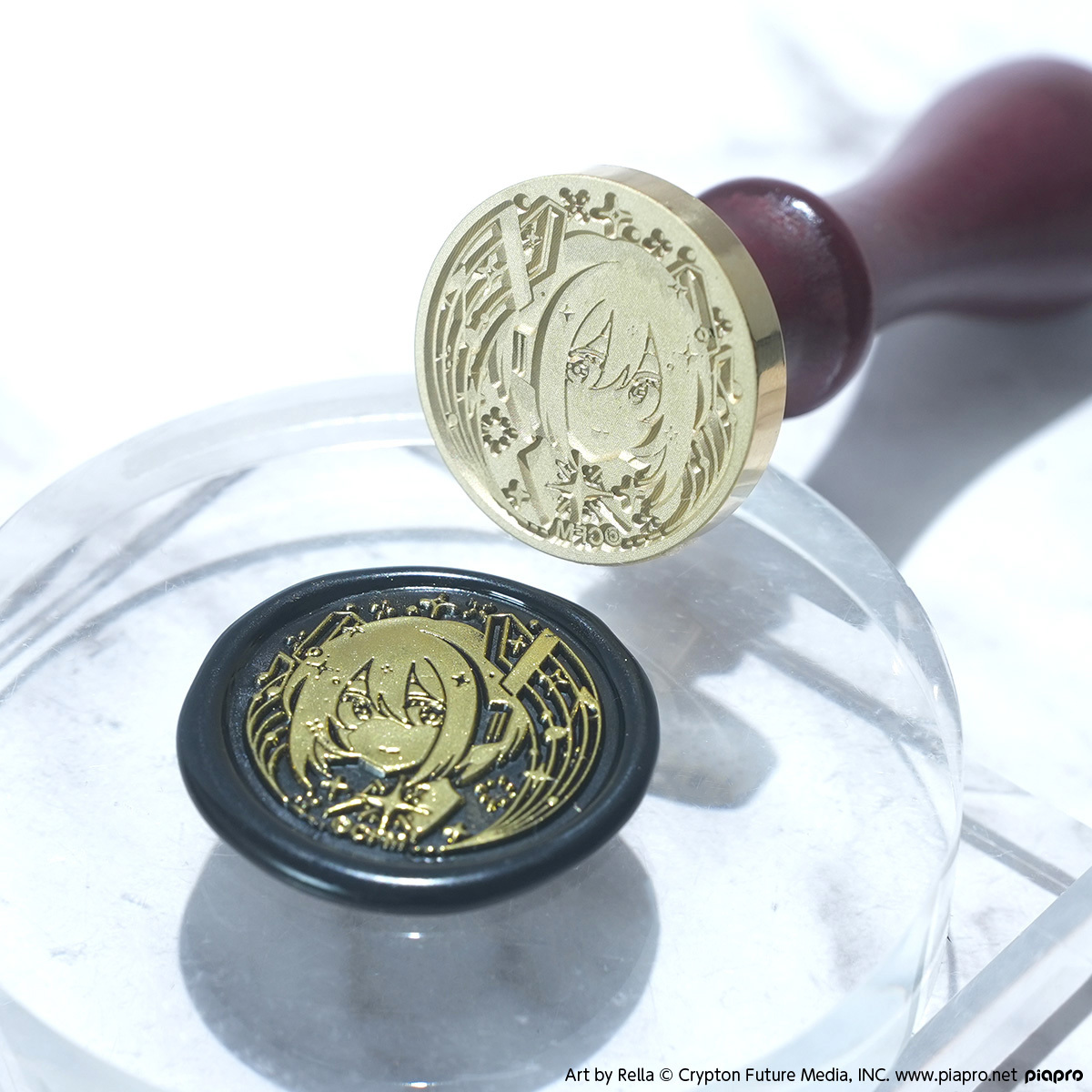 初音ミクのシーリングスタンプが発売の画像