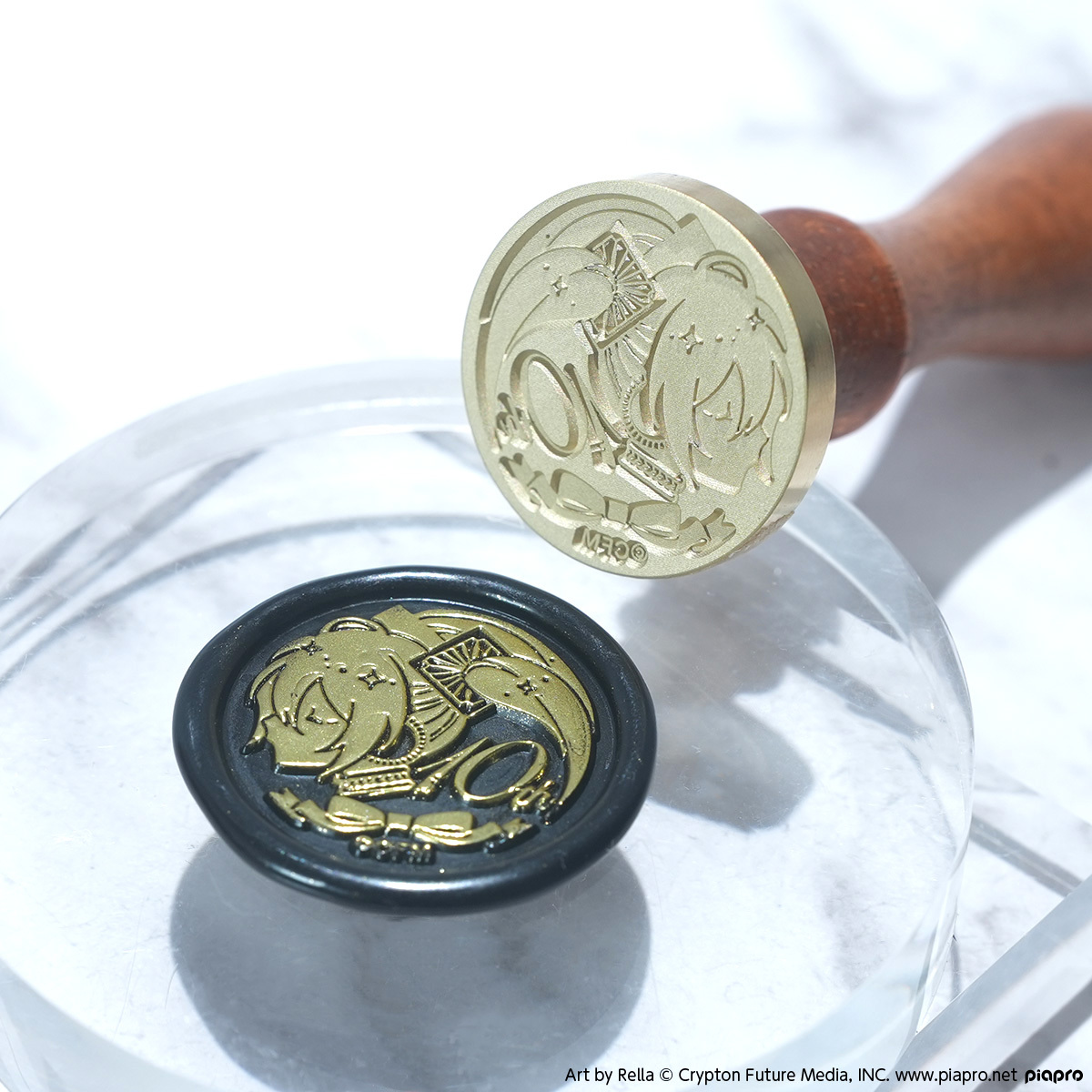 初音ミクのシーリングスタンプが発売の画像