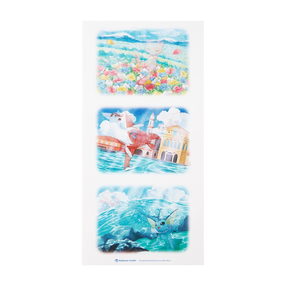 ウォールステッカー Invisible to Me ミュウ ラティアス シャワーズ