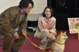 大東駿介＆飯豊まりえ、名犬の芝居を絶賛の画像