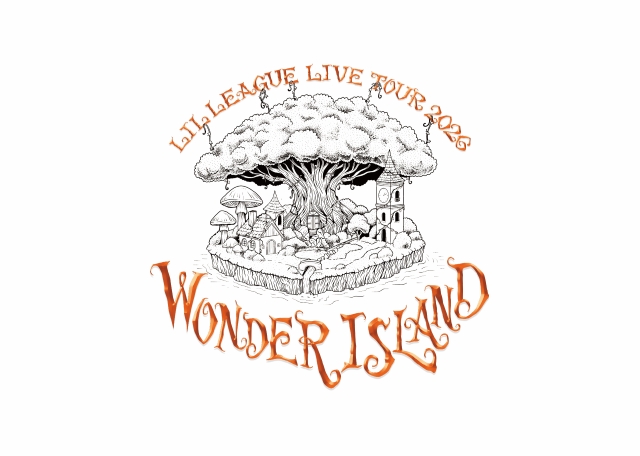 『LIL LEAGUE LIVE TOUR 2026 "Wonder Island"』ツアーロゴ