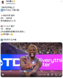 世界陸上、『刃牙』板垣恵介の祝福イラストの画像