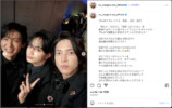 山下智久・中島健人・目黒蓮スリーショットの画像