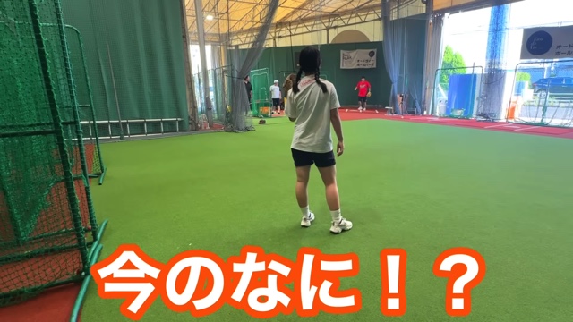 イップスに悩む女子高生ピッチャーの投球