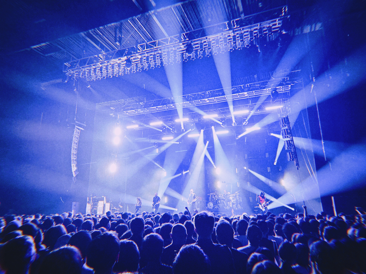 The Smashing Pumpkins 2025年9月18日KT Zepp Yokohama公演（撮影＝@kyosuke_maehara）