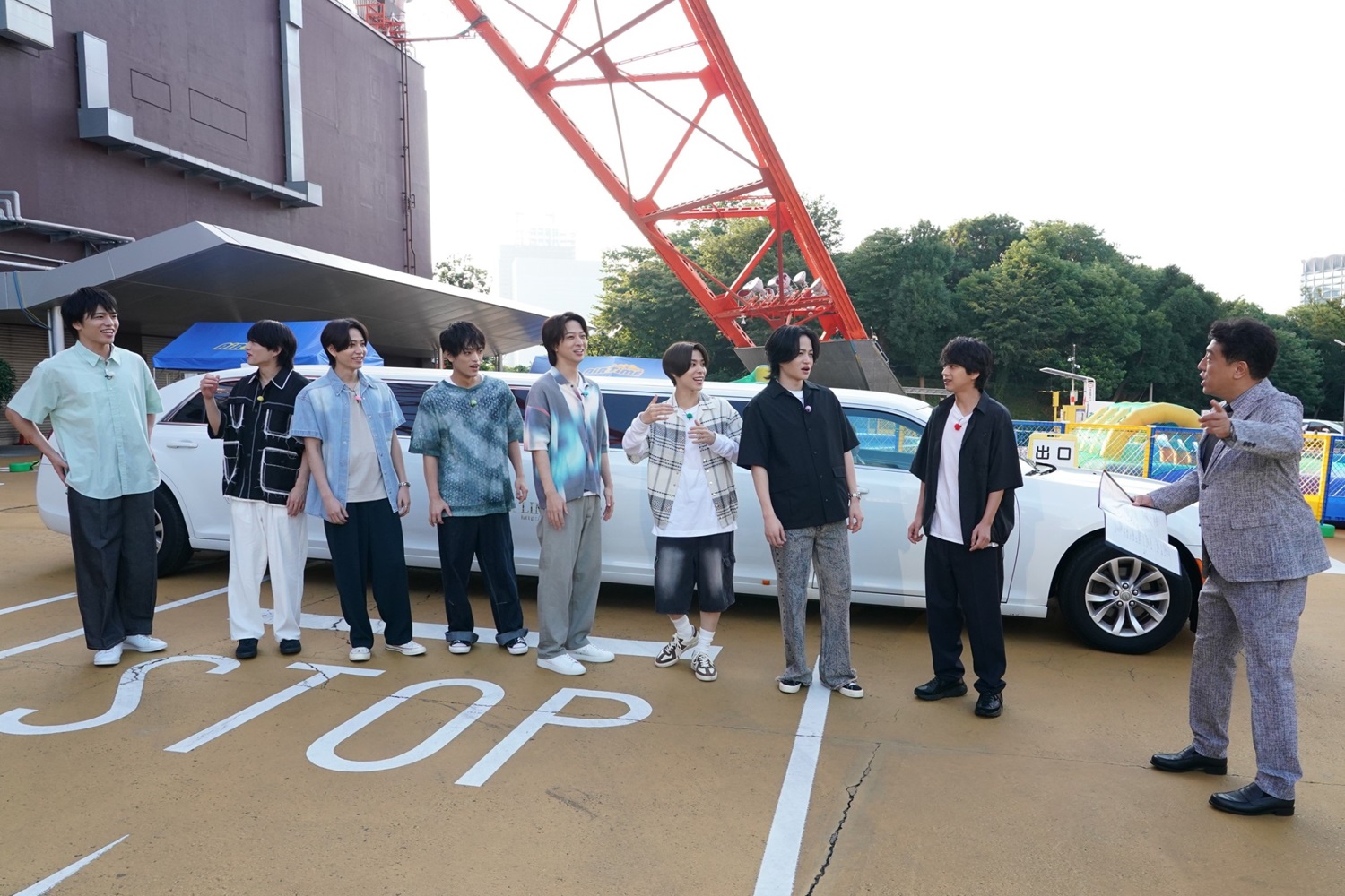 timelesz（『タイムレスマン』より／Ⓒフジテレビ）