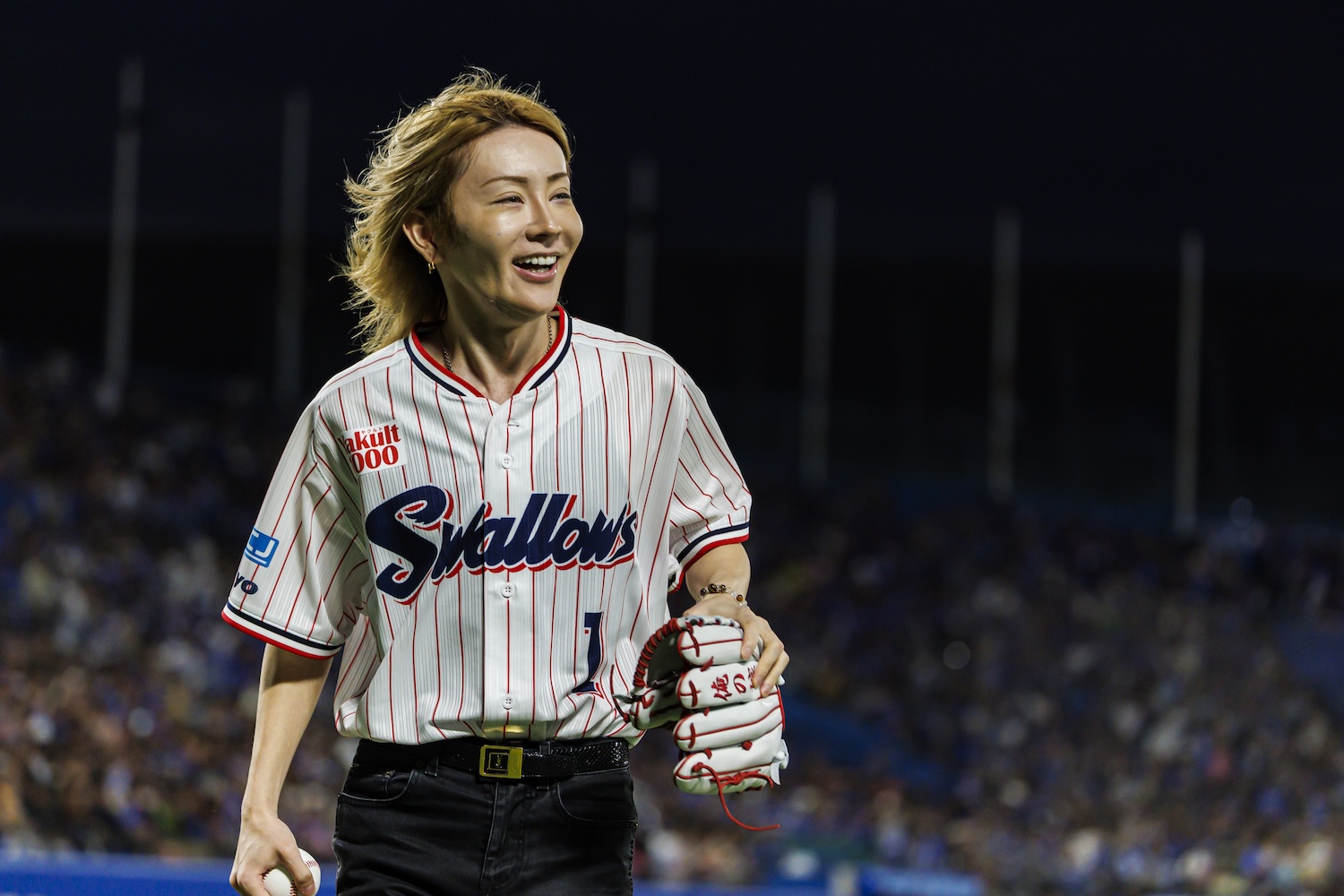 17LIVEライバー神宮球場で始球式に登場！