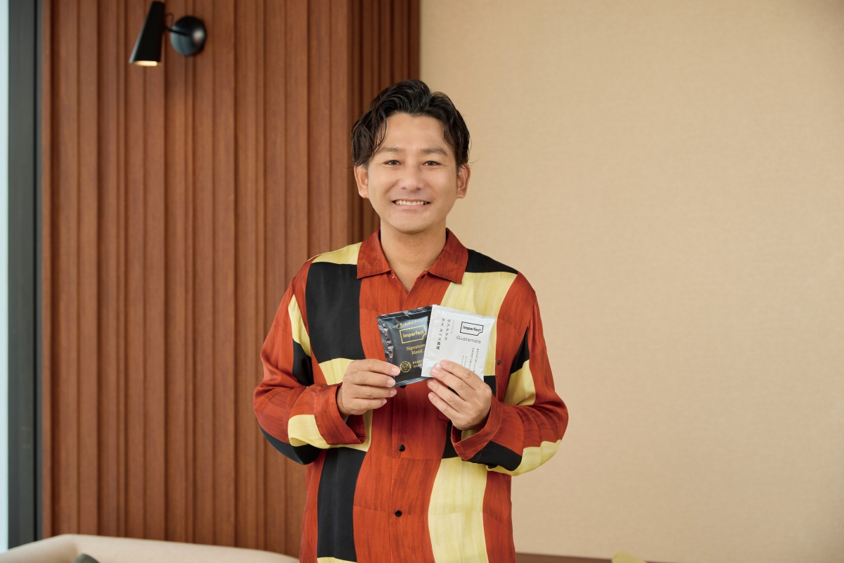 ポルノグラフィティ 新藤晴一×imperfect コラボレーション写真