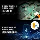 サンワ、片手で持てる「新作ポタ電」の画像